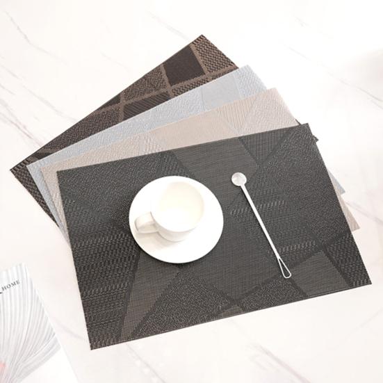45x30 см ПВХ Экологичная теплоизоляционная подставка для столовых приборов Обеденный стол — фото 3