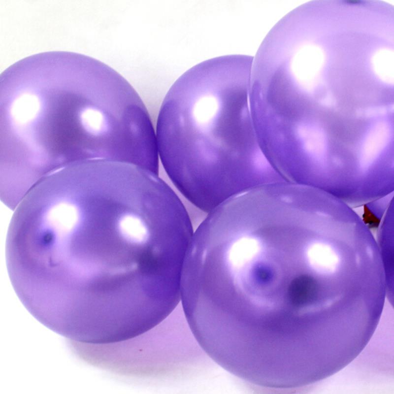 100 Stück/Los 10 Zoll 1,2 g/Stück Bunte Latexballons Helium Verdickung Perlmutt Farbe Feier Party Hochzeit Geburtstag Dekoration Ballon