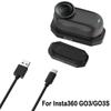 Magnetic Charger Base Type-C Portable Charging Cable Lightweight Durable Charging Mount for Insta360 GO3/GO3S