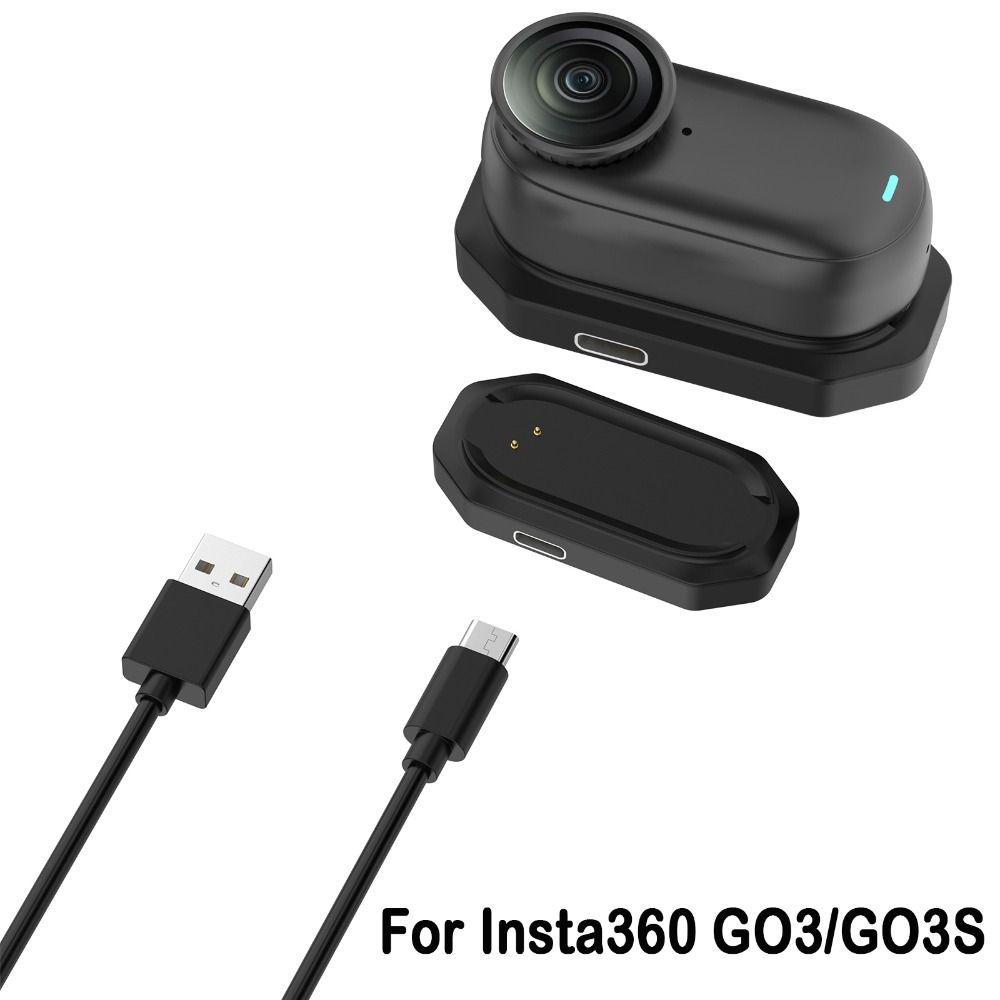 Nabíjecí kabel Type-C Magnetický nabíjecí držák pro akční kameru Insta360 GO3/GO3S Příslušenství