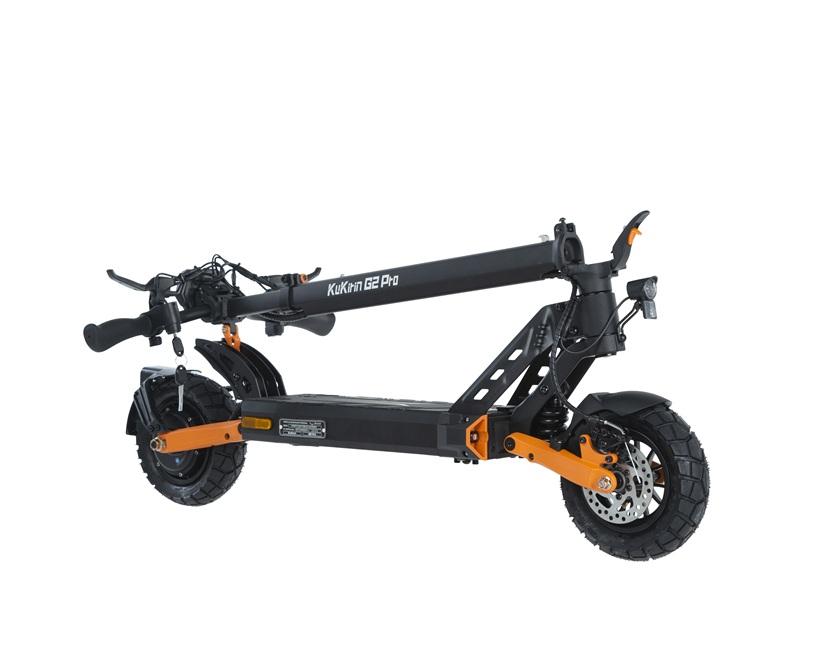 Kukirin G2 PRO (VMP) 500W Foldable Electric Scooter with 48V 15.6Ah Battery, 65km Range, 25km/h IP54, and 9-inch Tire