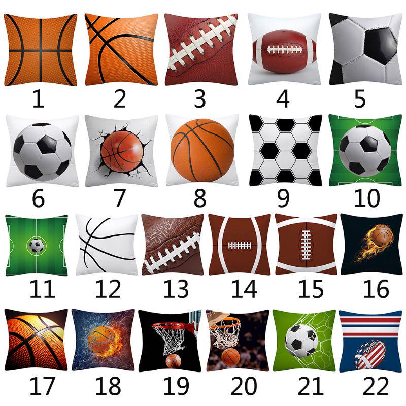 basketball throw pillow