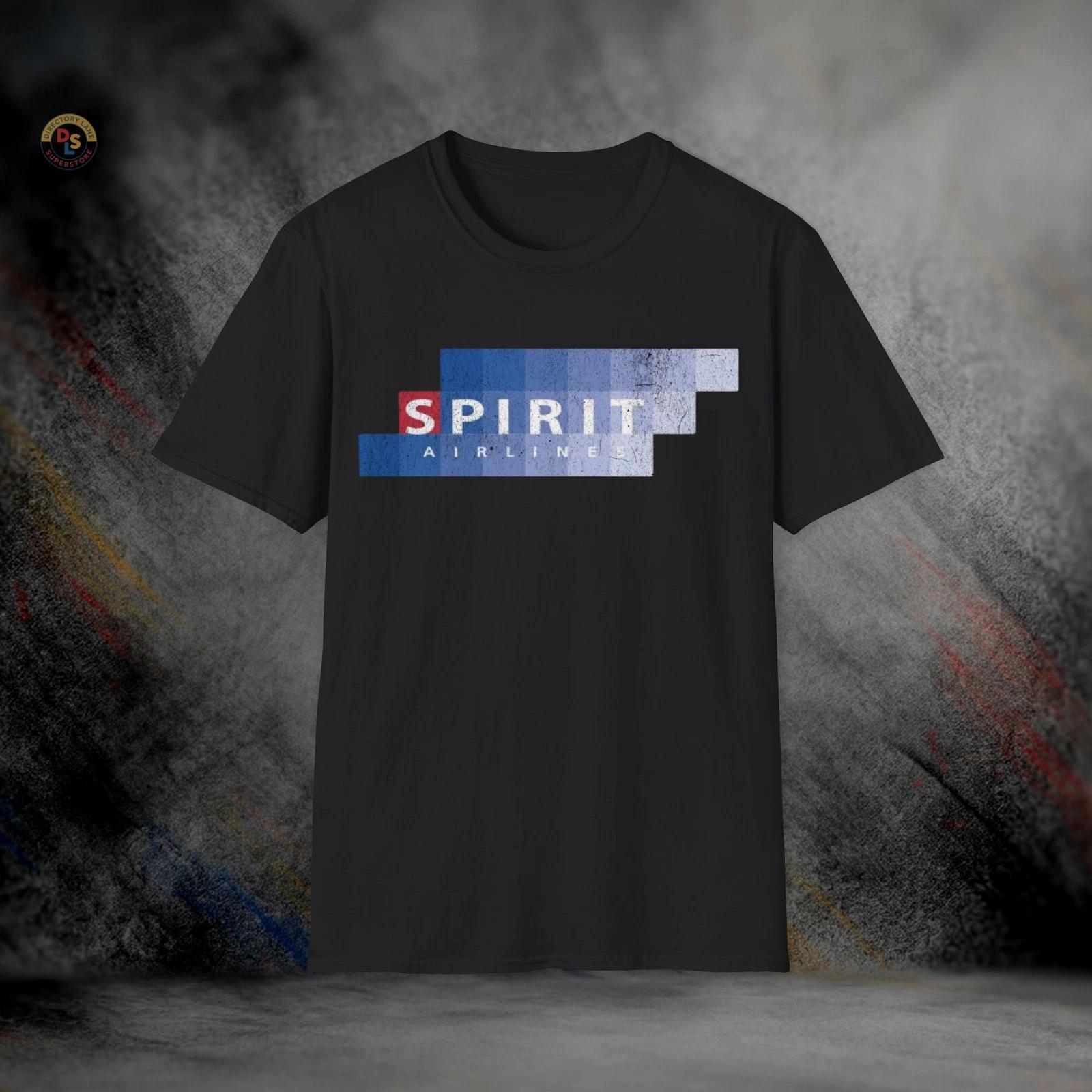 Spirit Airlines Defunct Airline T-Shirt | Softstyle Tee XS