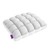 Luxury Hotel Style Pillows Mellow Puff Cooling Cloud Pillow, Ice?Silk Quilted Grid Bed Soft Quilting Pillow Inserts Support for Side & Back