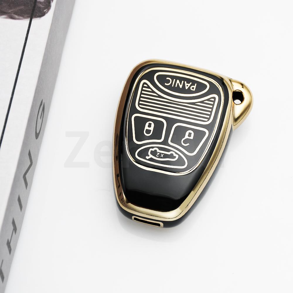 Car Key Case Cover For Dodge Charger Commander Grand Cherokee Jeep Chrysler 300C Avenger Sebring Chrysler 200 Aspen Shell Fob