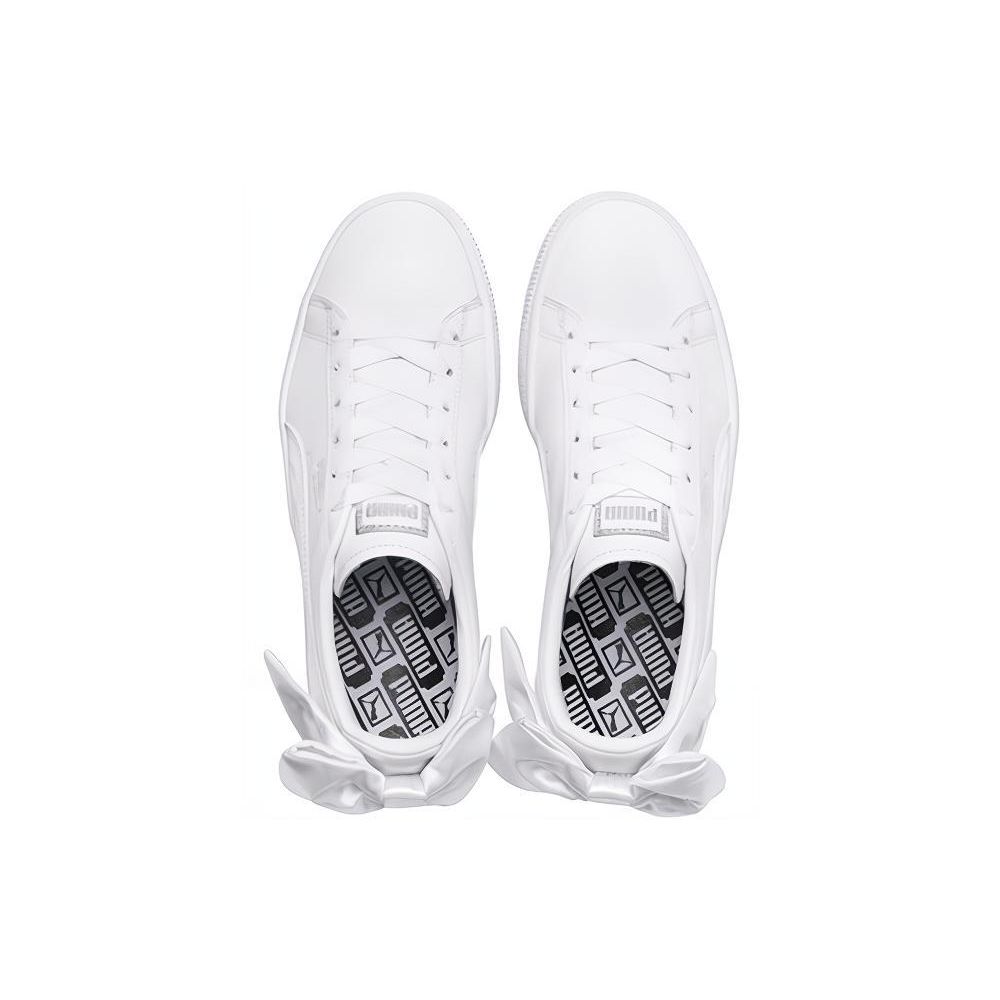 Puma Basket Bow Bílé Dámské Tenisky 367319-01