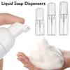 Botella de Plástico Espumosa de 30/50/60/80 ML Dispensador de Líquido para Espumas de Jabón, Espuma Champú Loción Gel de Ducha, Botellas Cosméticas con Bomba de Espuma