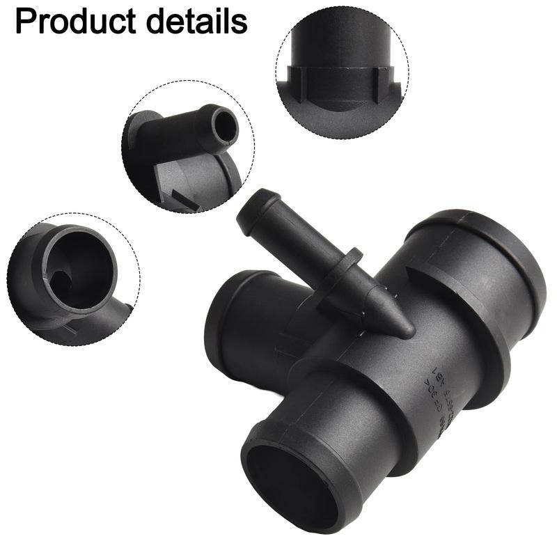 Engine Temperature Regulator BLACK Thermostat Housing Hassle-Free tallation Resistant To Rust Automotive Repair