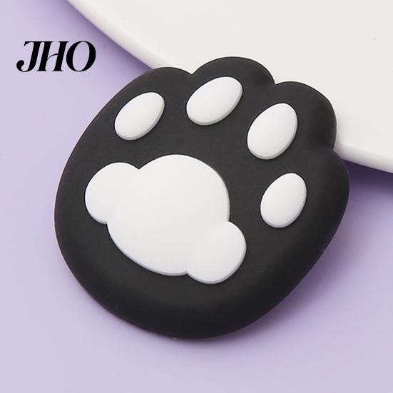 Easy To Install Doorknob Cushioning 2 Pcs Cat Paw Crash Pad Mute Cabinet Door Handle Noise Reduction Cover Lock Silencer Anti-Collision Wall Protector
