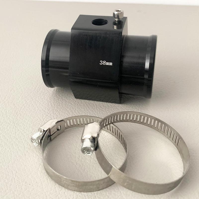 HQ Water Temperature Sensor Head Joint Sensor Radiator Adapter 1/8NPT 12V 24V Digital Water Temperature Gauge Voltmeter