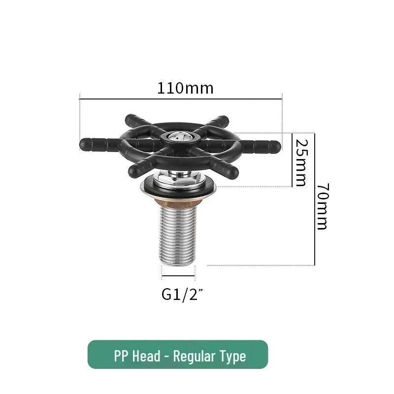 OEING High-Pressure Sink Glass Rinser