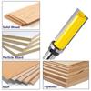 6.35mm Shank Flush Trim Router with Bearing Carbide Straight Router Bit  Woodworking Dia 12.7Mm
