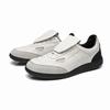Men'S New Genuine Top Layer Cowhide Flip Casual Shoes, Niche Design German Training Skate Shoes, Versatile Outdoor Fashion Sports Sneakers