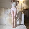 Sex Stockings Pure Desire Thin Peach Heart Silky Pantyhose Plus File Large Size High Waist Slim Fit and Thin Anti-hook Summer