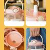 Cute Bear Cup Various Modes of 1000ml Tumbler With Straw Water Bottle For Girl Kid Outdoor Drinking Kettle Large Capacity Sports Portable Water Cup