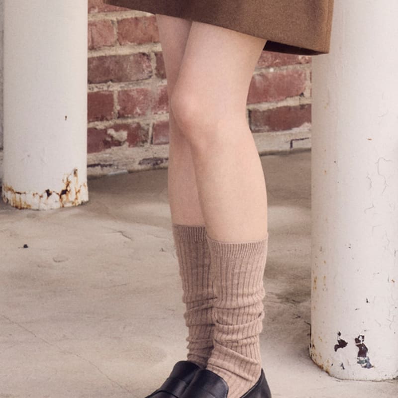 Your Name Here Yunemi Knee Socks (3COL) Y2A033