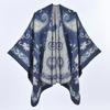 Autumn and Winter Retro Cashew Flower Thickened Shawl Street Cloak Scarf