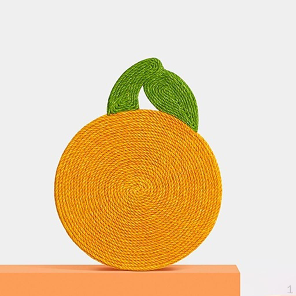 Прочная настенная когтеточка для кошек с присоской, интерактивная игрушка для активности котят Orange