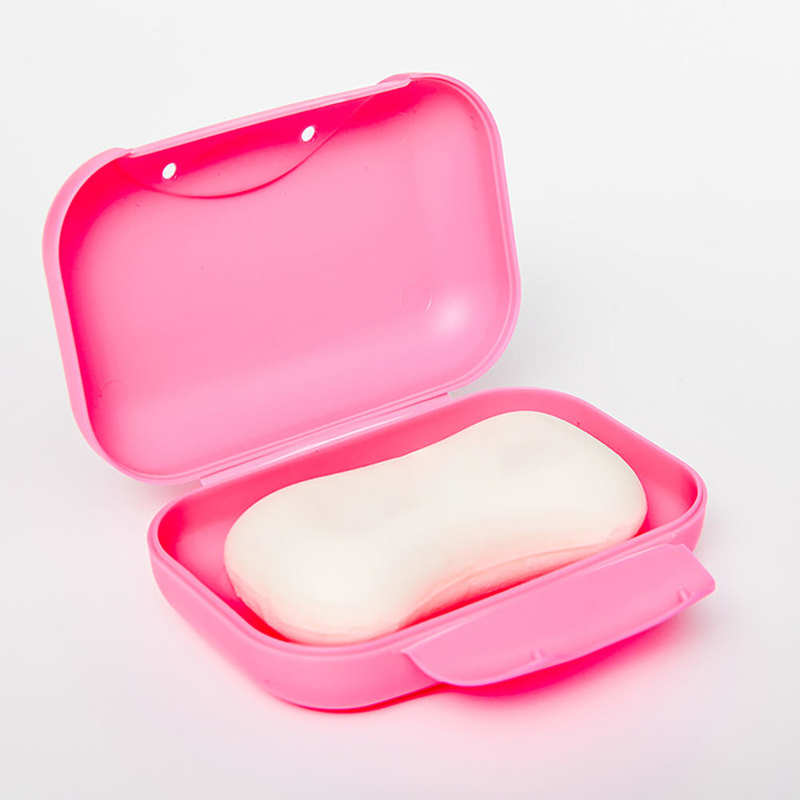 12X8X4.5cm PP Travel Soap Container Waterproof Portable Bar Soap Case Holder Leakproof Soap Box For Home Hotel