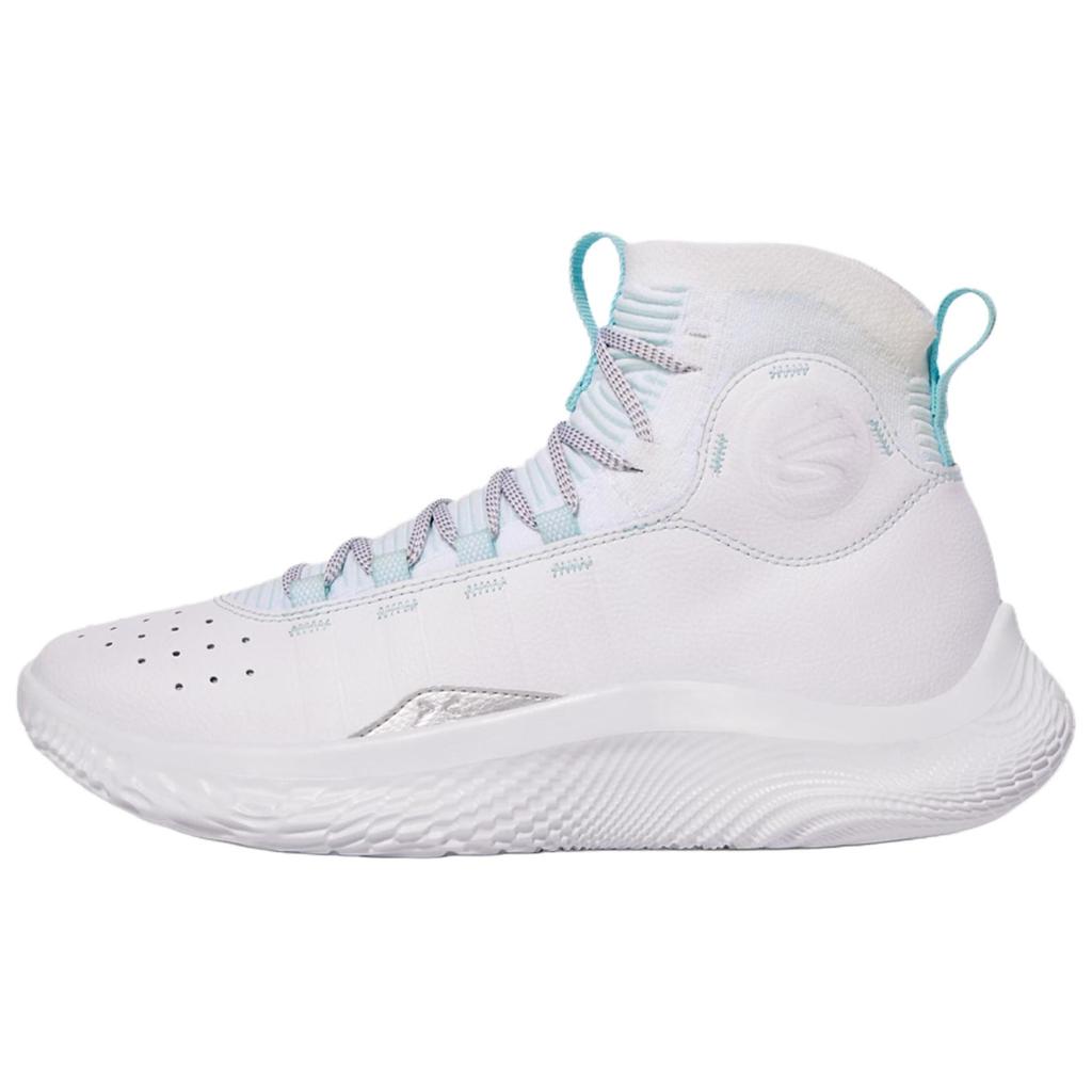 Under Armour Curry 4 FloTro Unisex Basketball Shoes Soft Comfortable Non-Slip High-Top 3024861-103