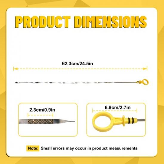 Oil Dipstick Dip Level Stick Handle For 2015- Chevrolet Suburban 12643278