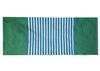 Runner Rug, Blue Green Cotton 70x170cm