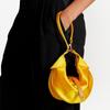 New Polo Ralph Lauren Polo ID Fabric With Cow Leather Clutch Handbag, Shoulder Bag Women's Yellow WAPOBAG02V20019