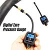Bike Car Digital Tyre Pressure Gauge For Schrader-and-Presta Valves Mini Electronic Precision Manometer Tyre Repair Diagnostic