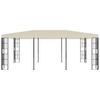 vidaXL Pavillon 3x6 m Creme