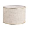 Nordic Cloth Metal Lamp Shade Home Decoration E27 Linen Fabric Metal Desk Lamp Cloth Lampshade 14/22/25cm Height