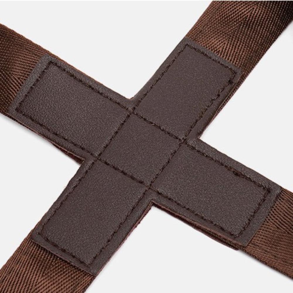 Leather Strap Underarm Strap Wallet Pocket Luxury Double Shoulder Pouch Shoulder Harness Bag Pack