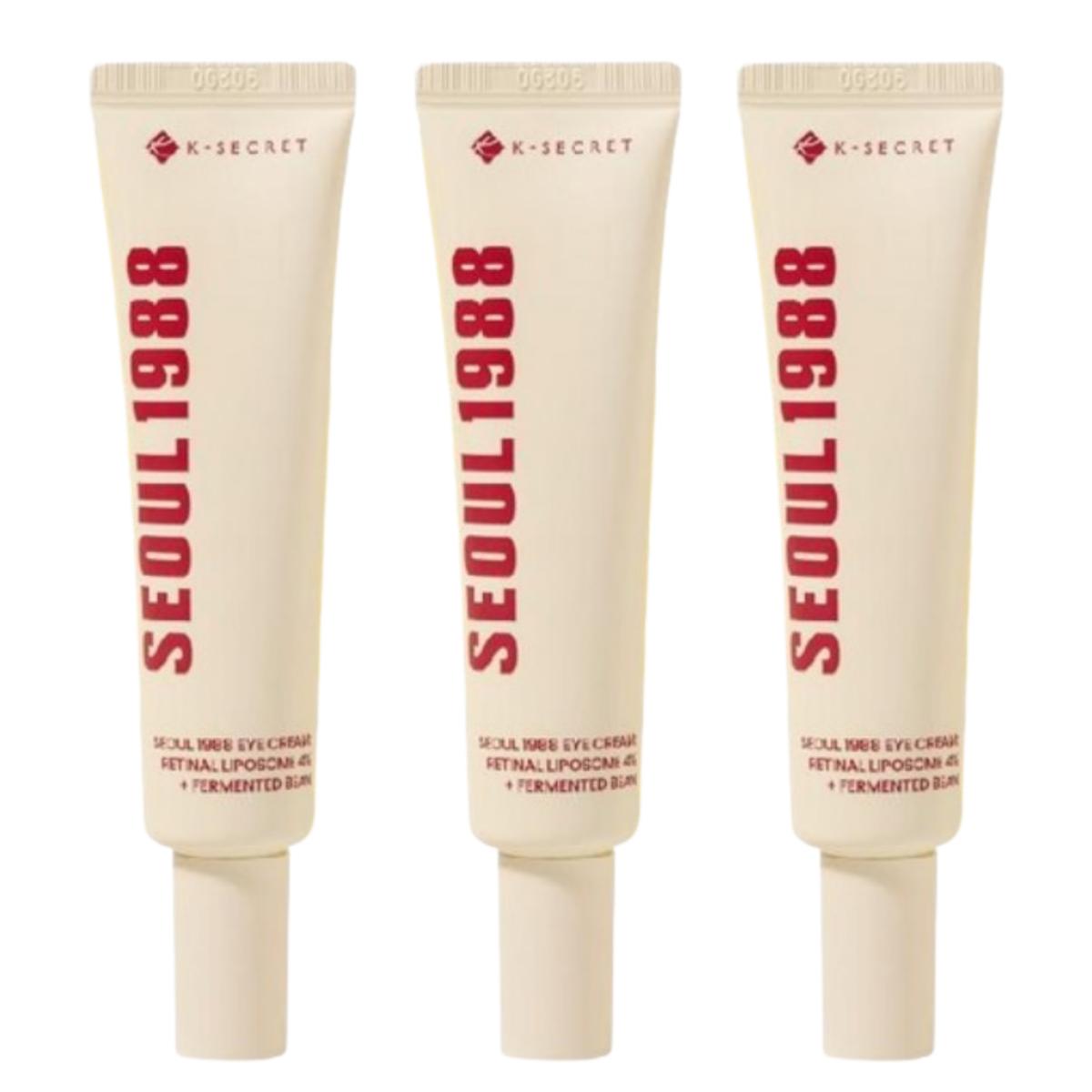 

[KSECRET] SEOUL 1988 Eye Cream : Retinal Liposome 4% + Fermented Bean 30ml 30ml X 3PCS