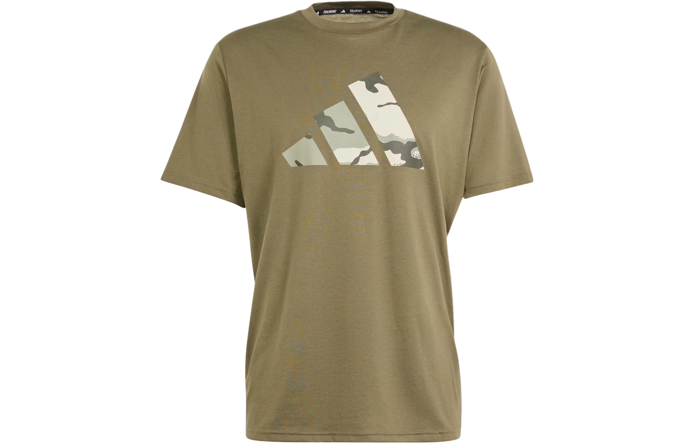 Adidas Train Essentials Seasonal Brand Love Camo Tee IM7452 L
