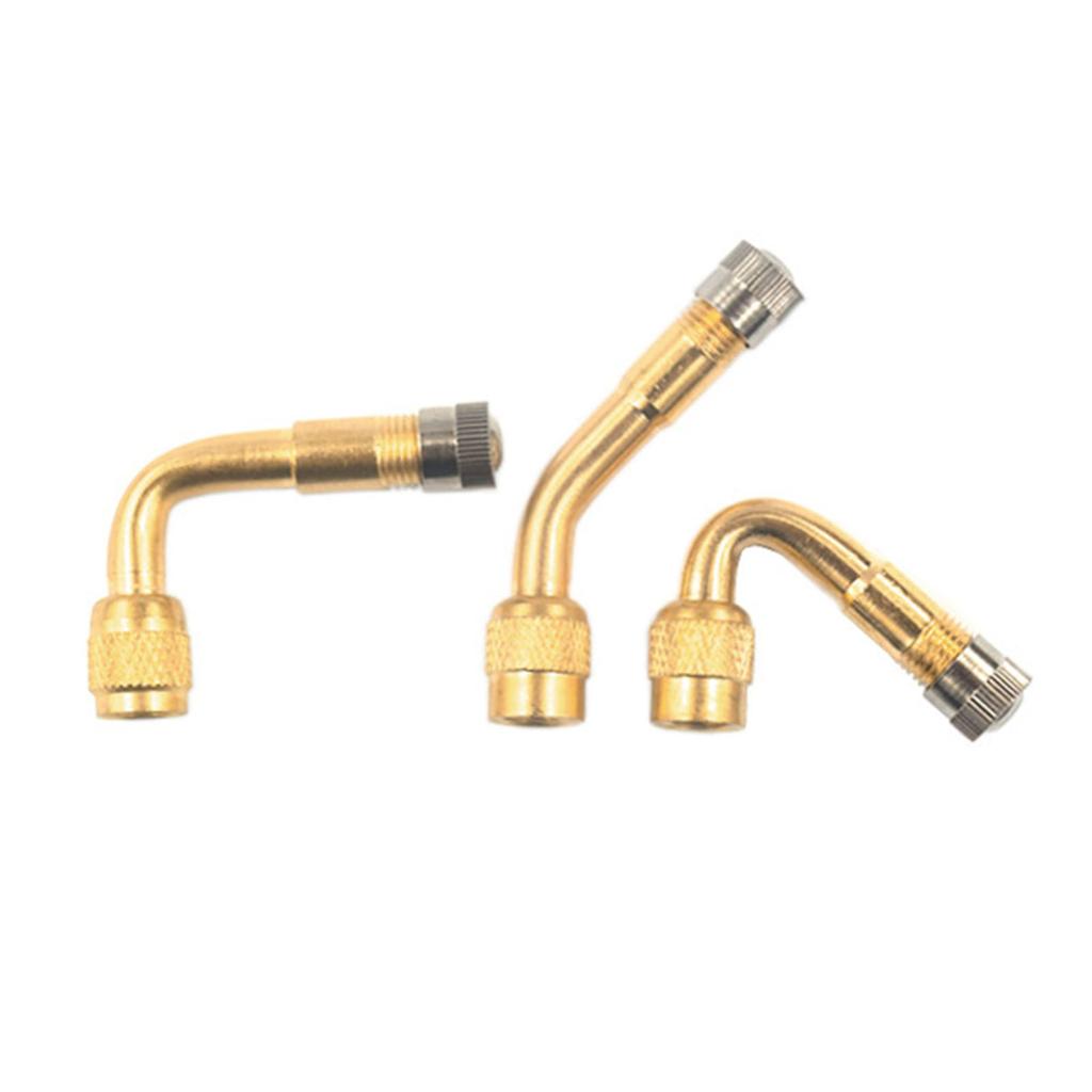1PC 45/90 Degree Air Tyre Valves for Truck Motorcycle Cycling Accessories Adapter Inflation Nozzle Extension Rod Elbow