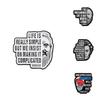 Character Cartoon Personalized Brooch With Durable Alloy Material For Stylish Accessories