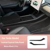 For Tesla Model 3 Highland Model Y Juniper Center Console Side Panel ABS Dashboard Cover Car Door Panel Trim Interior Accessorie