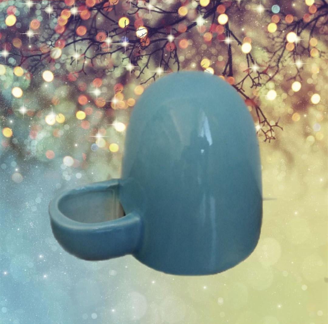 

Керамический автоматический диспенсер для воды для хомяков и мини-ёжиков синий