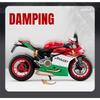1/9 Ducati 1199 Panigale R Alloy Die Cast Motorcycle Model Toy Vehicle Collection Sound and Light Off Road Autocycle Toys Car