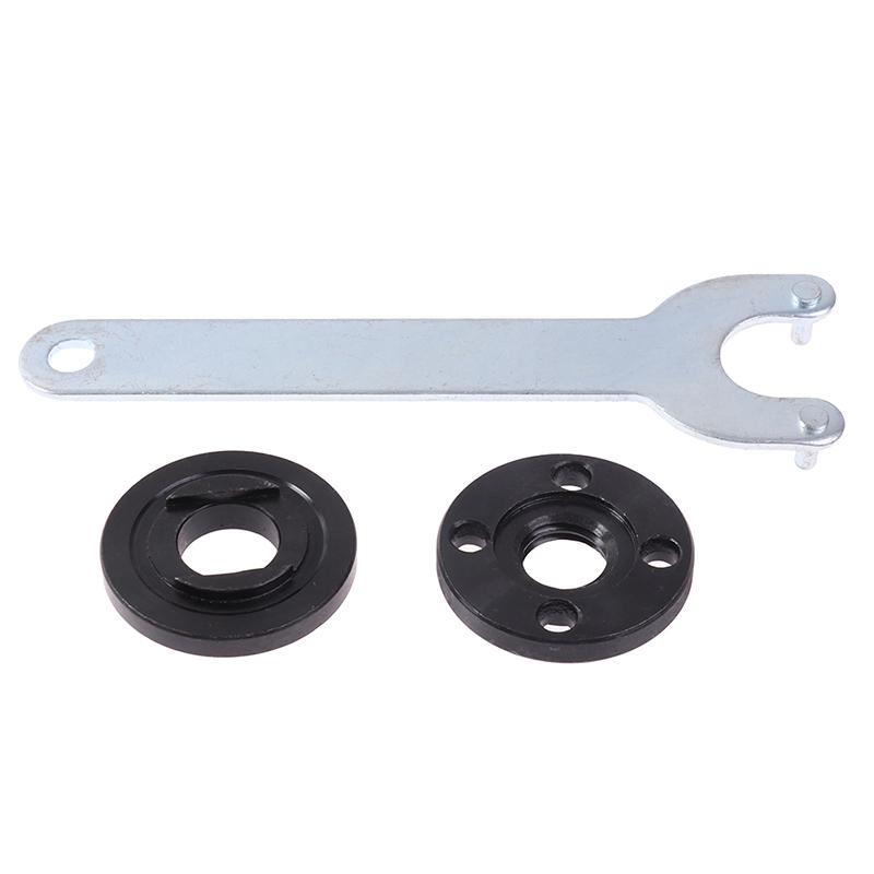 Angle Grinder Flange Spanner Wrench Set For Grinder With Lock Nut Metal Tool Angle Grinder Flange Spanner Wrench Set For Grinder With Lock Nut Metal Tool