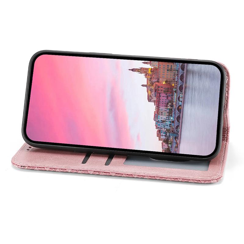 

For Xiaomi 13T/13T Pro/Redmi K60 Ultra Leather Case Wallet Stand Protective Phone Cover Rose Gold