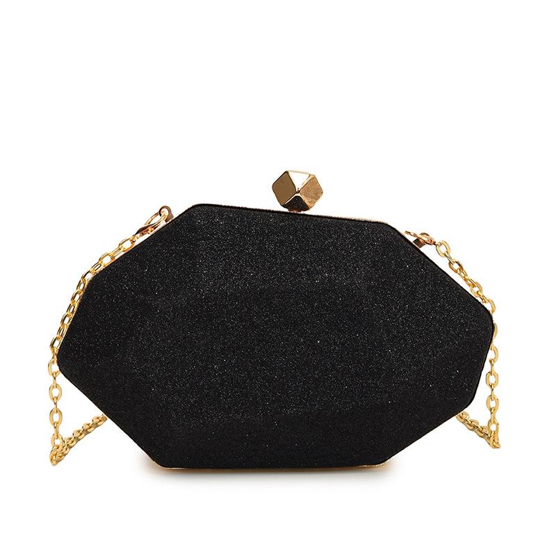 Bags Bags Women 2025 New European and American Fashion Bright Star Shoulder Bag Ins Internet Celebrity Retro Chain Dinner Bag