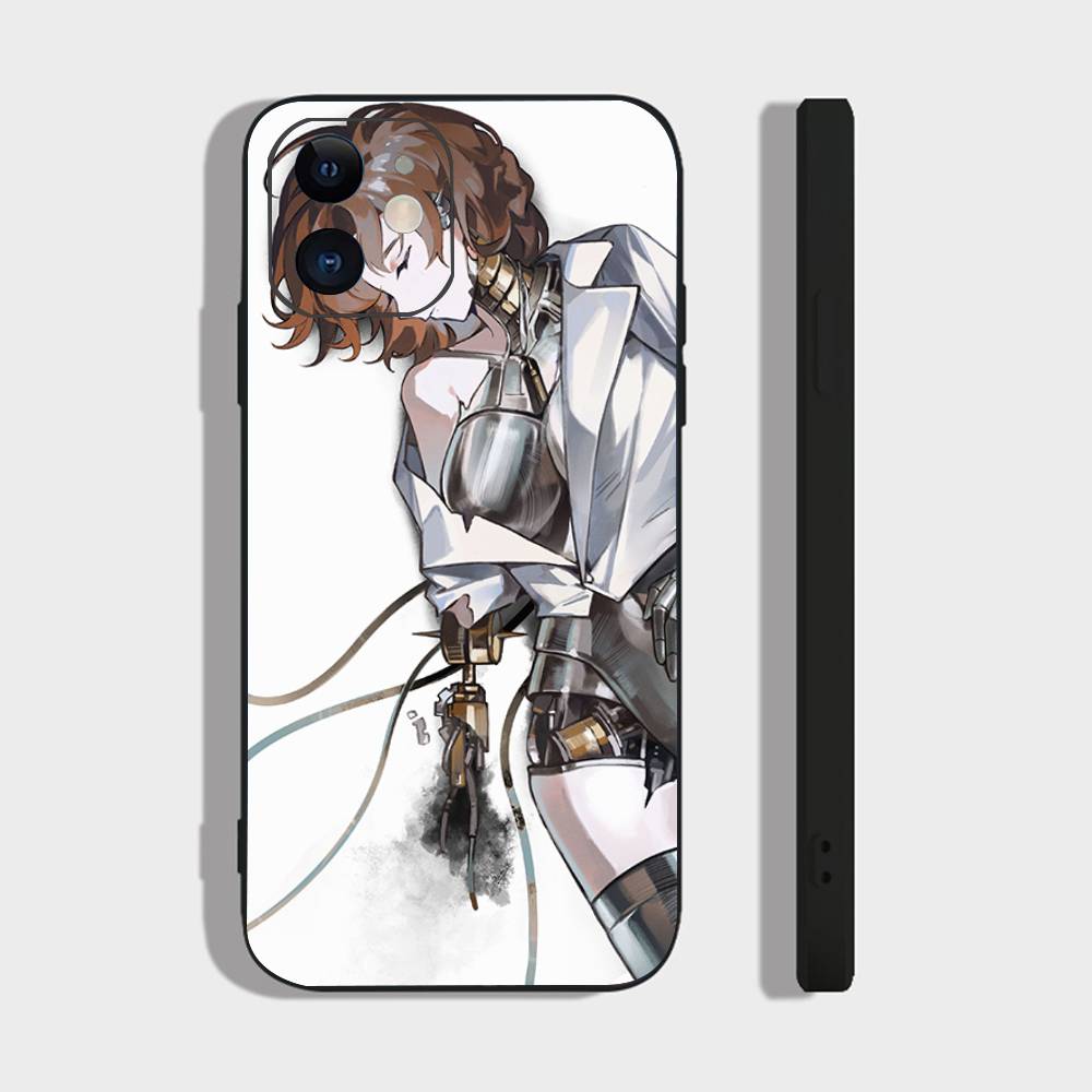 Lucy Animiertes Spiel R-Reverse 1999 Handyhülle Für IPhone 17 Air 16 15 14 13 Pro Max 11 12 Schwarze Silikonhülle