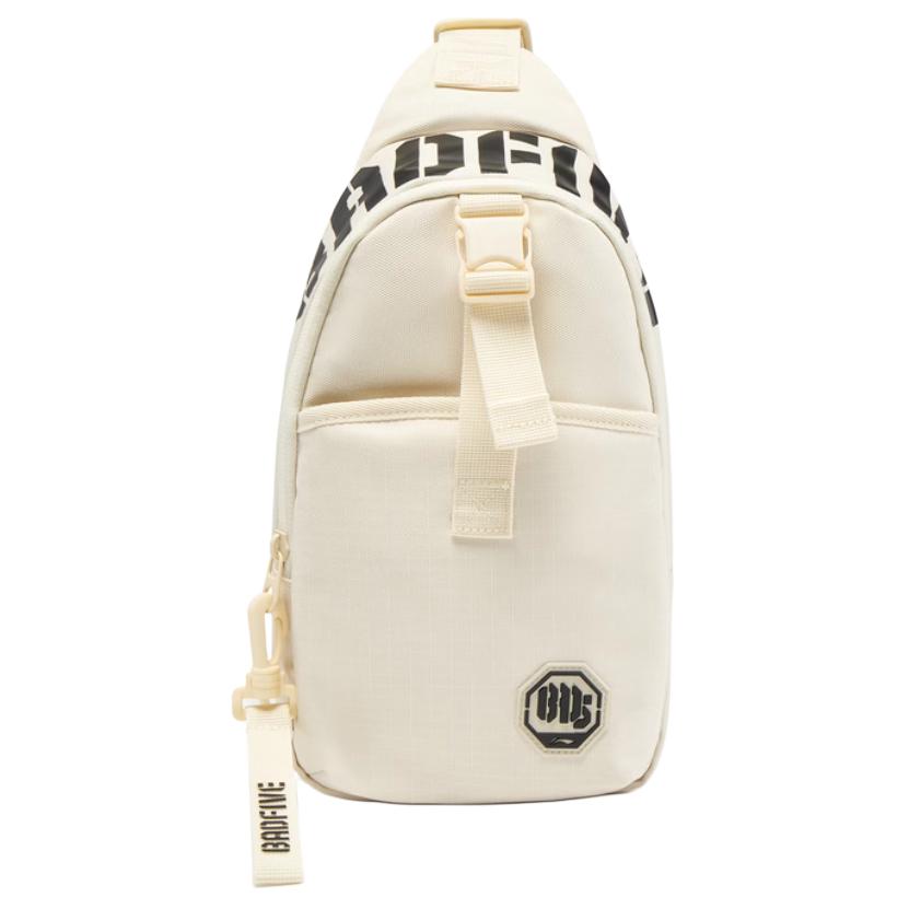 New LiNing BadFive Polyester Sling Bag Unisex Dune Khaki ABDV091-2