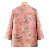 Elegant New Chinese Style Floral Print Blouse for Women