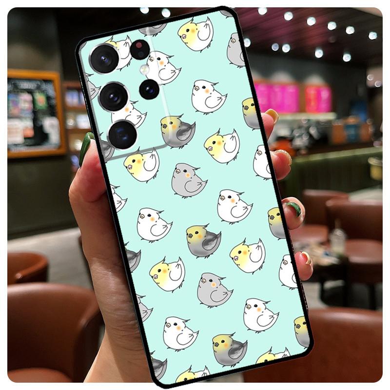 Animal Parrot Bird Phone Case For Samsung Galaxy S23 Ultra S21 S22 S24 S25 Ultra S9 S10 Plus S24 S25 FE Cover