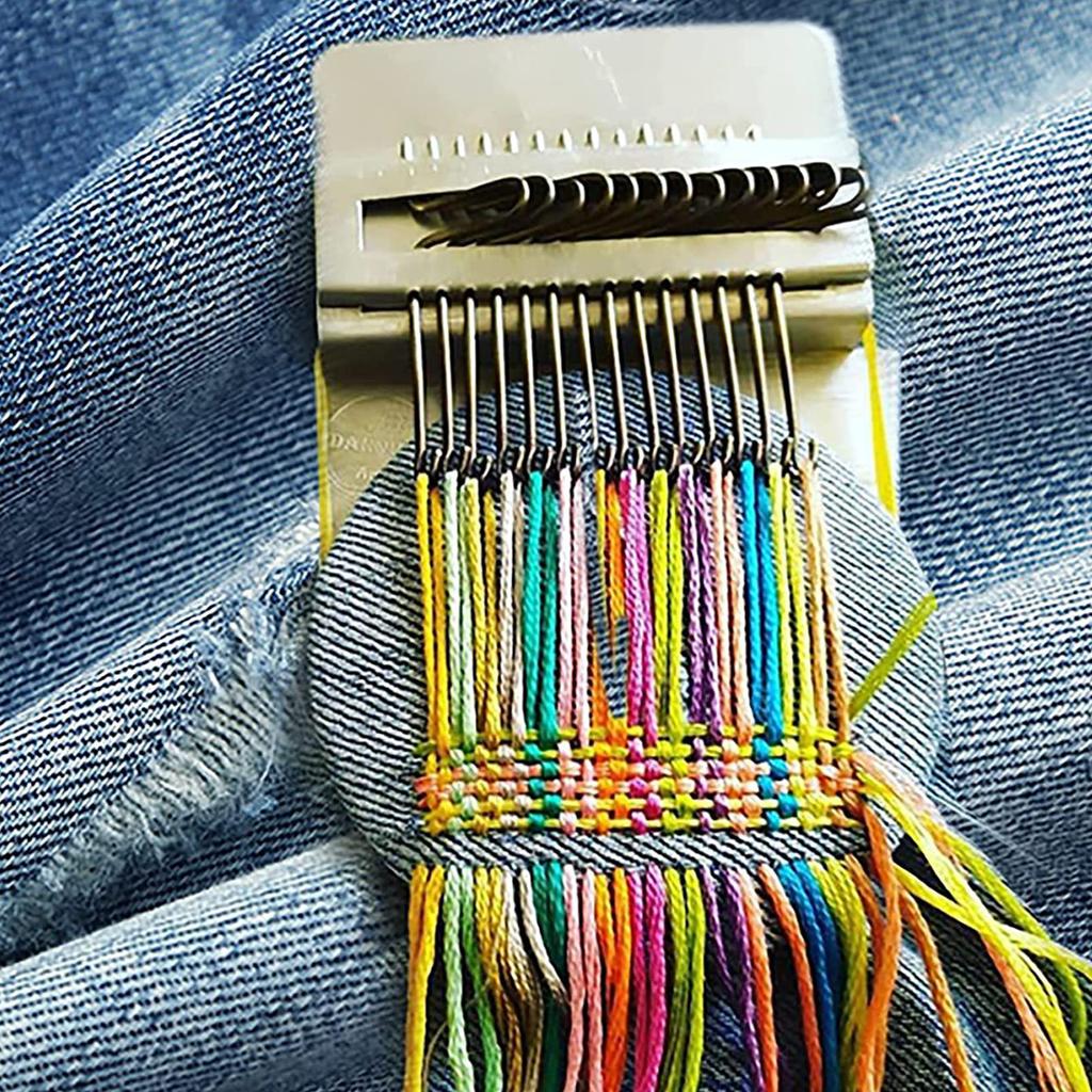 Mini Knitting Looms Traditional Wooden Weaving Machine Convenient To Use Manual Knitting Toy Suitable for Creative Sewing Gift