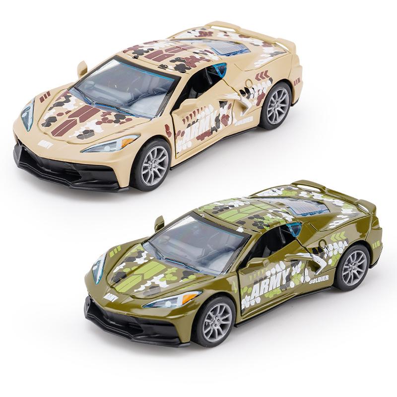 Boy toy alloy car 1:36 rebound simulation sports car off-road vehicle model as a gift for children