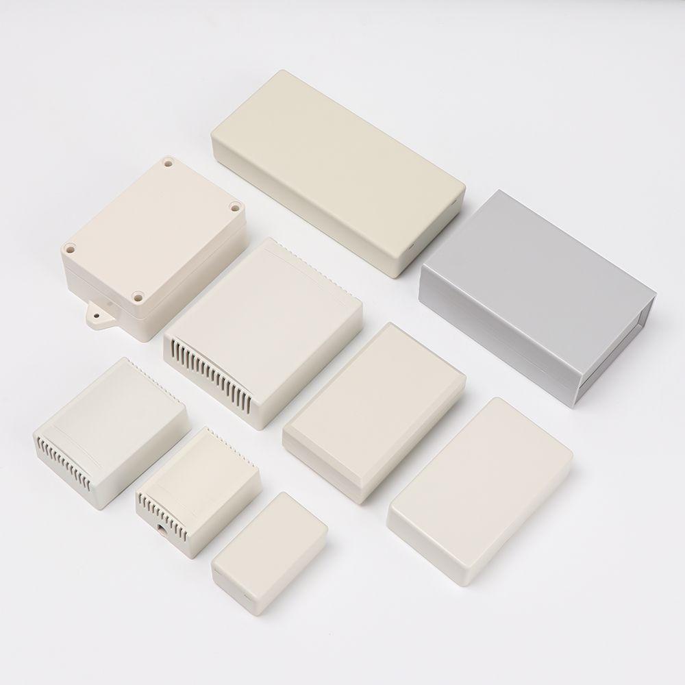 High Quality White ABS Plastic Waterproof Cover Project Instrument Case Enclosure Boxes Electronic Project Box