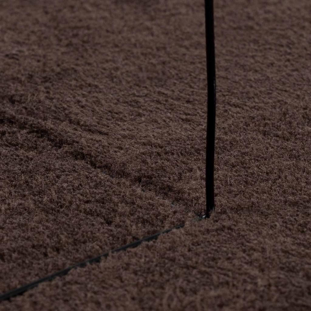 Medium Pile Soft and Washable Rug HUARTE Brown
