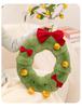 Christmas Cozy Wreath Hug Pillow Plush Doll - Soothing Holiday Decor Gift